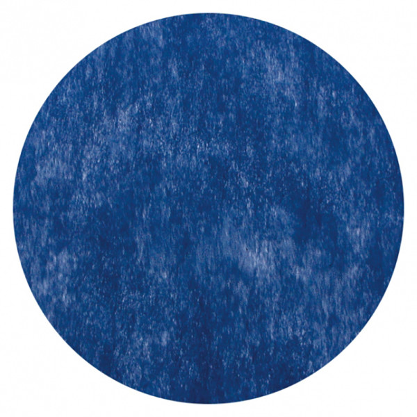 Platzset / Tischset Vlies rund 34 cm (50 Stück) - blau