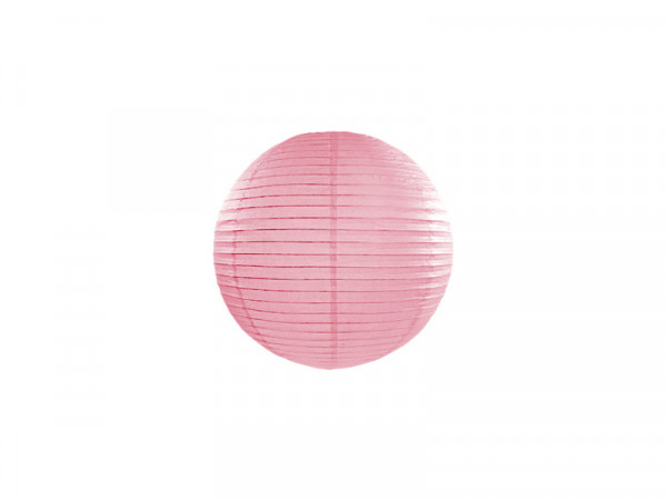 Laterne / Lampion rund 20 cm rosa