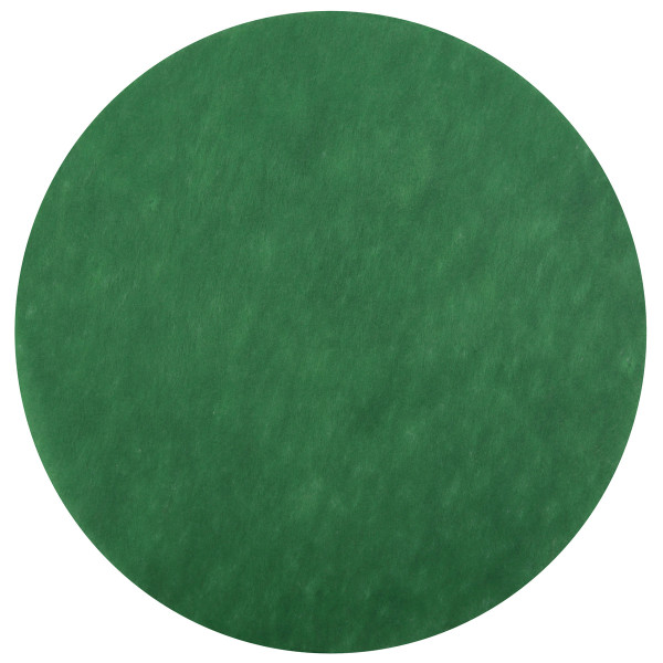 Platzset / Tischset Vlies rund 34 cm (50 Stück) - grün