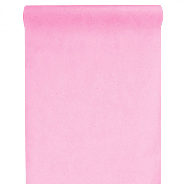 Tischläufer Vlies 30 cm x 10 m - rosa