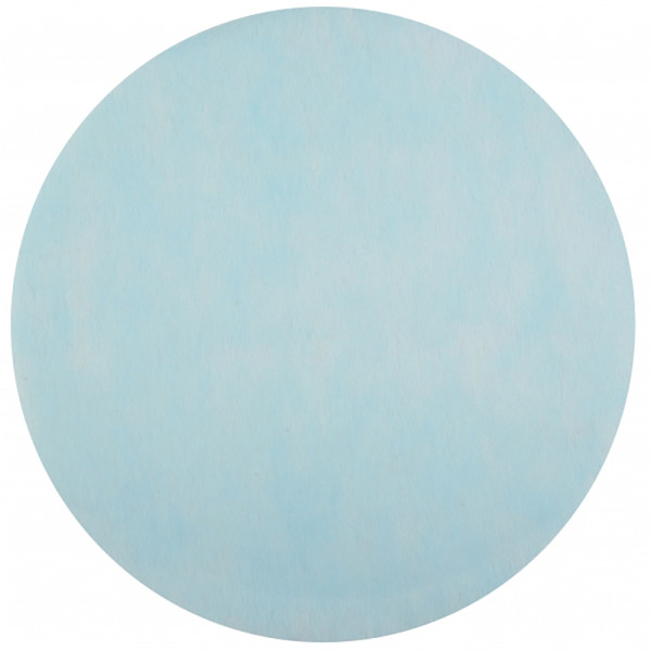 Platzset / Tischset Vlies rund 34 cm (50 Stück) - hellblau